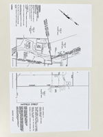 There is a 4-foot “path easement” which allows the owner of the property to the rear (Block 3 Lot 1.01) to walk over the Ramos’ property to get to and from Arlington Avenue.              There is also a 15-foot right of way in favor of the Ramos property.  It allows the owner of the Ramos property to get from the rear of the property to Mountain Avenue.  The path easements and right of way are both shown on the survey