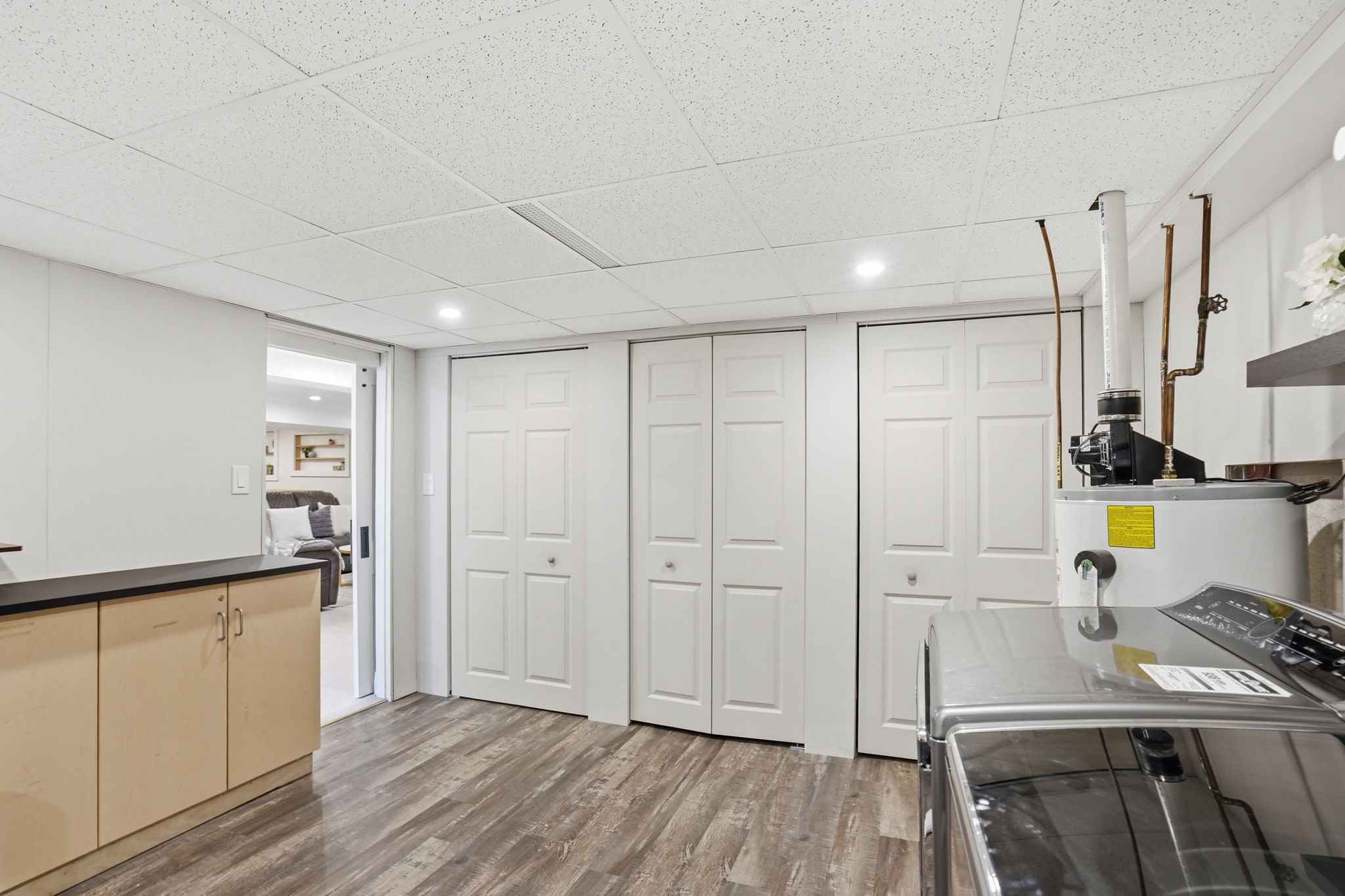 Extra Storage in Laundry Room