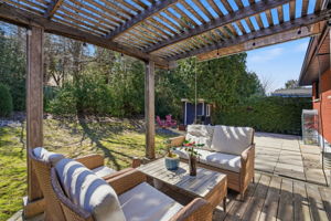 Pergola Perfect for Additional Seating