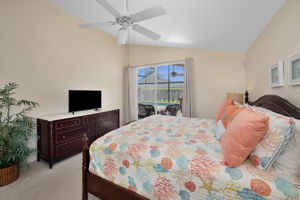 Master Bedroom View to Lanai/Pool