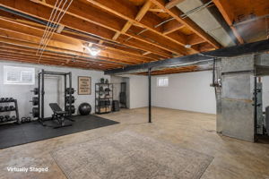 Lower Level Storage Area