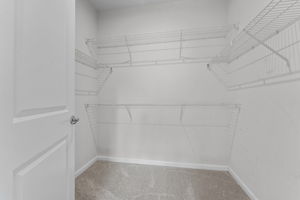 Primary Suite Walk-in Closet
