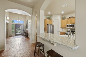 Kitchen to Foyer