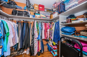 Master Bedroom Walk-in Closet