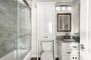 Full hall bathroom