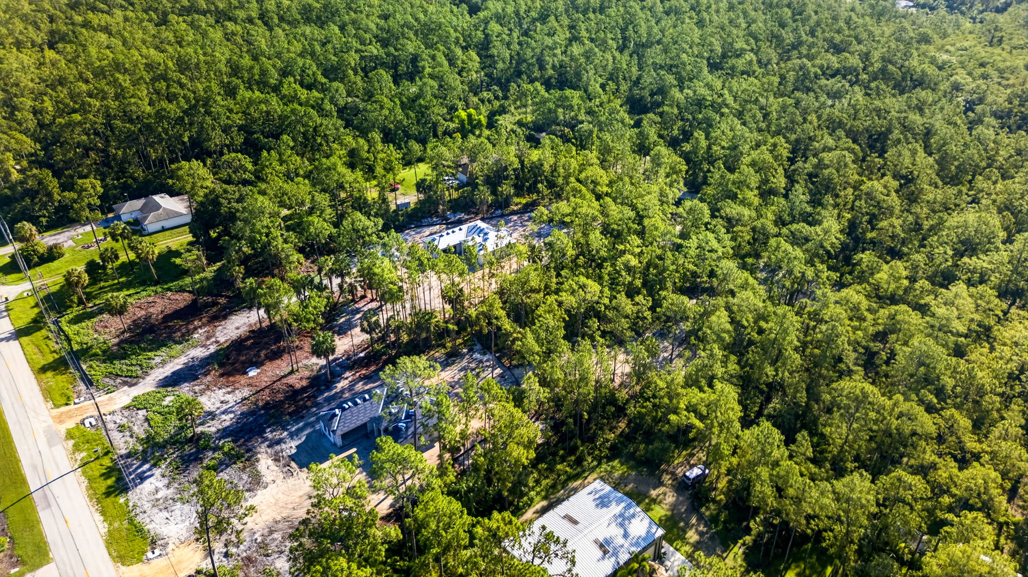 Aerial Front Exterior 2