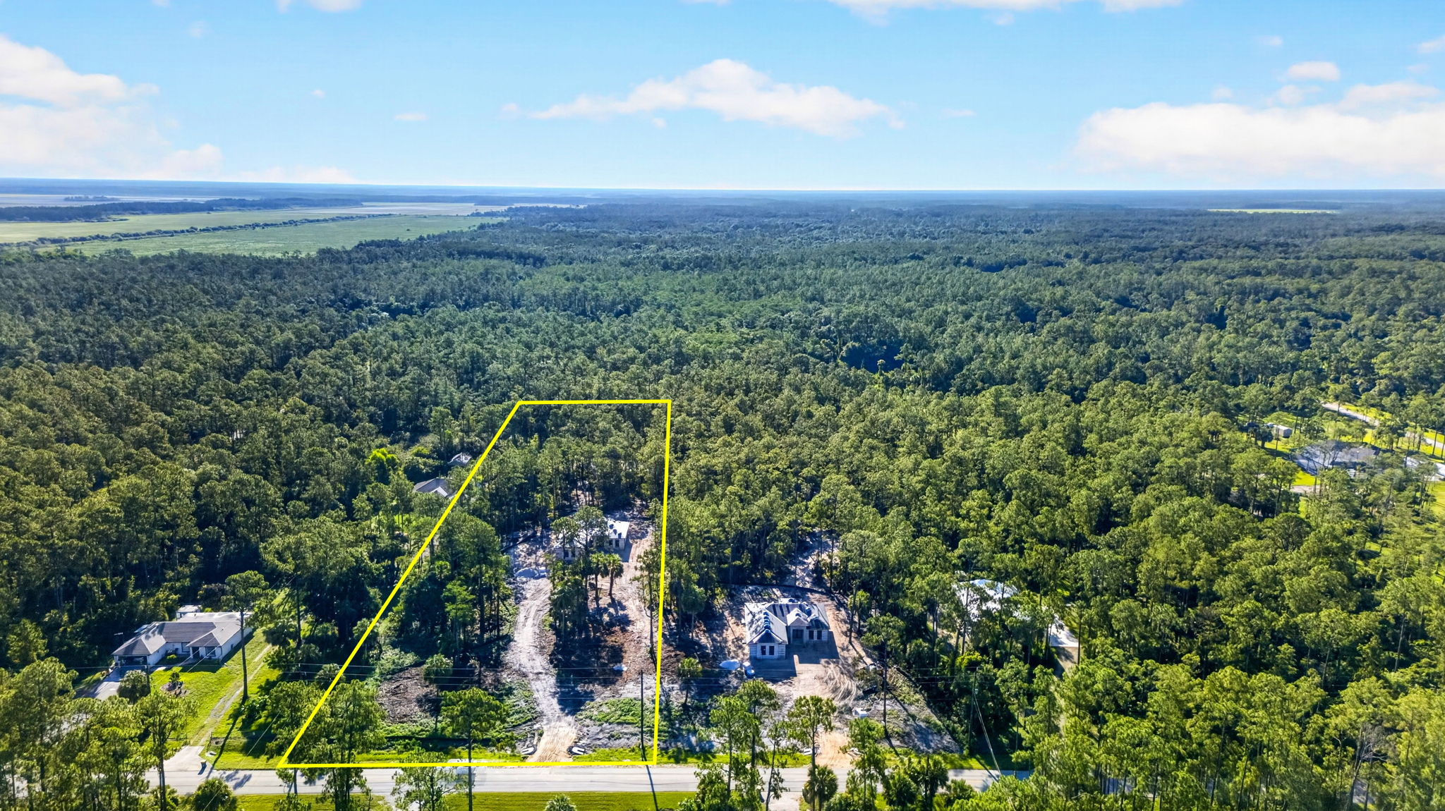 Aerial Front Exterior 4 - lot line
