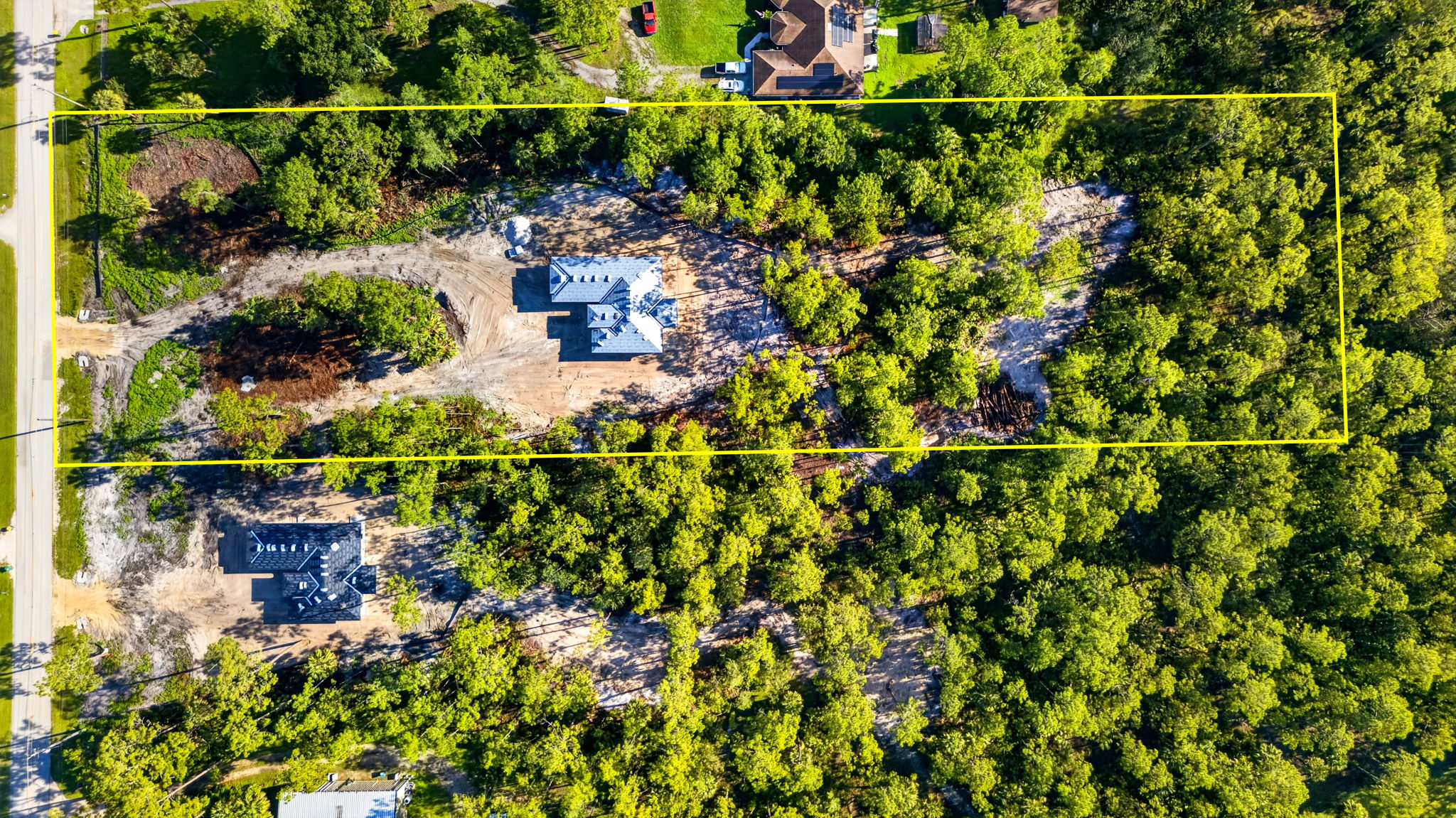 Aerial Overview 2 - lot line
