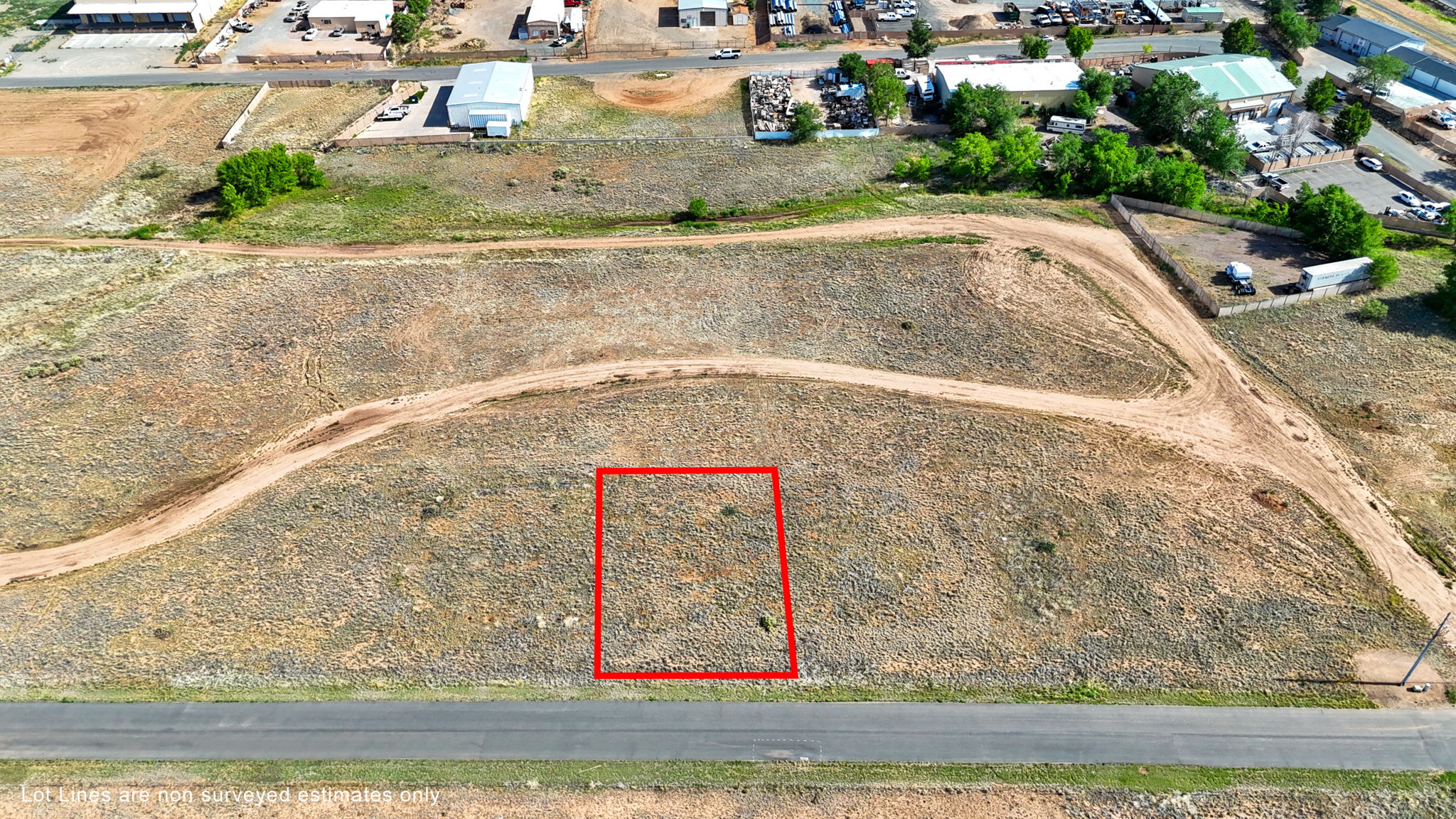 Parcel 166 Aerial (2) Lot Lines