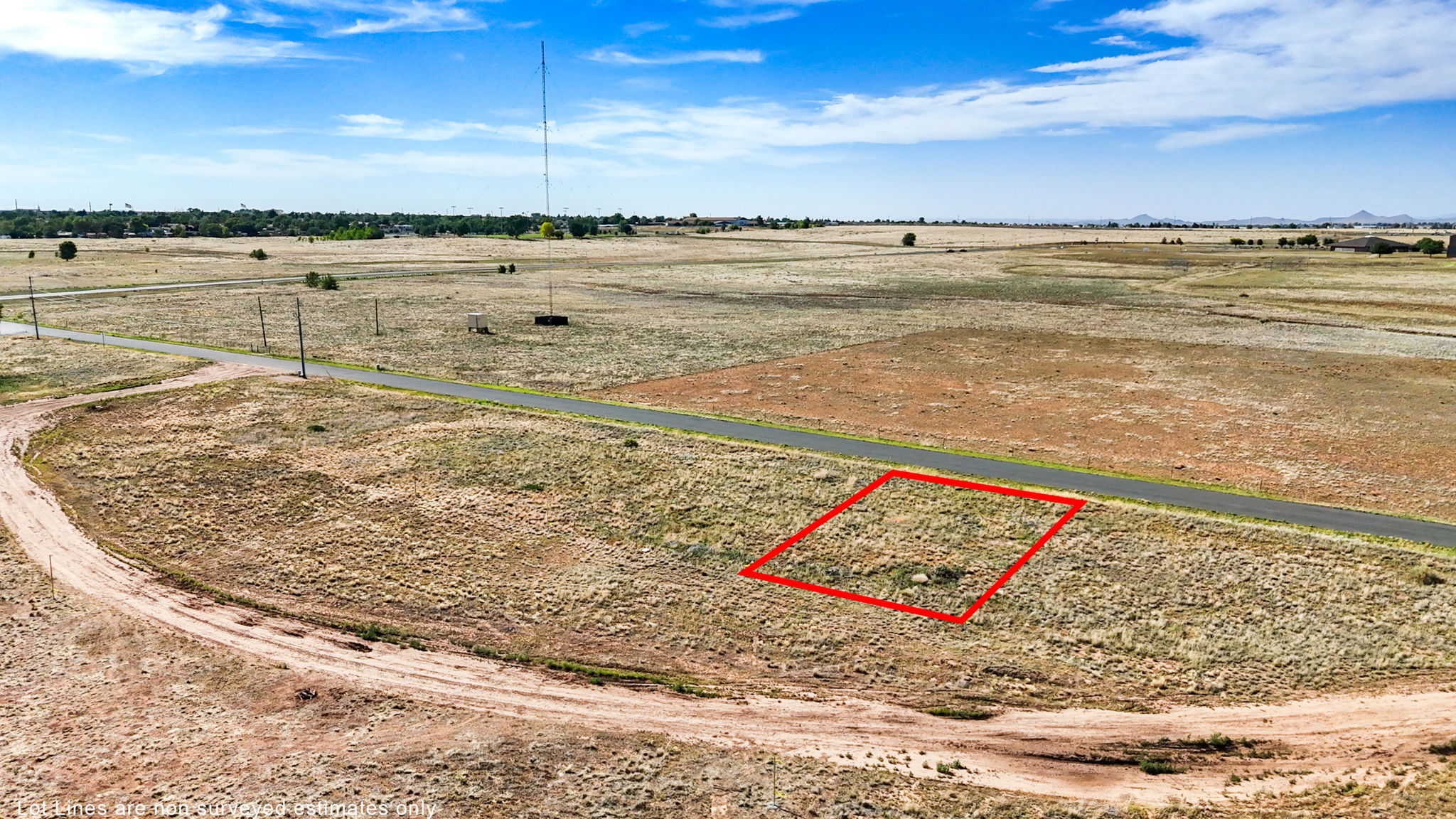 Parcel 167 Aerial (3) Lot Liines