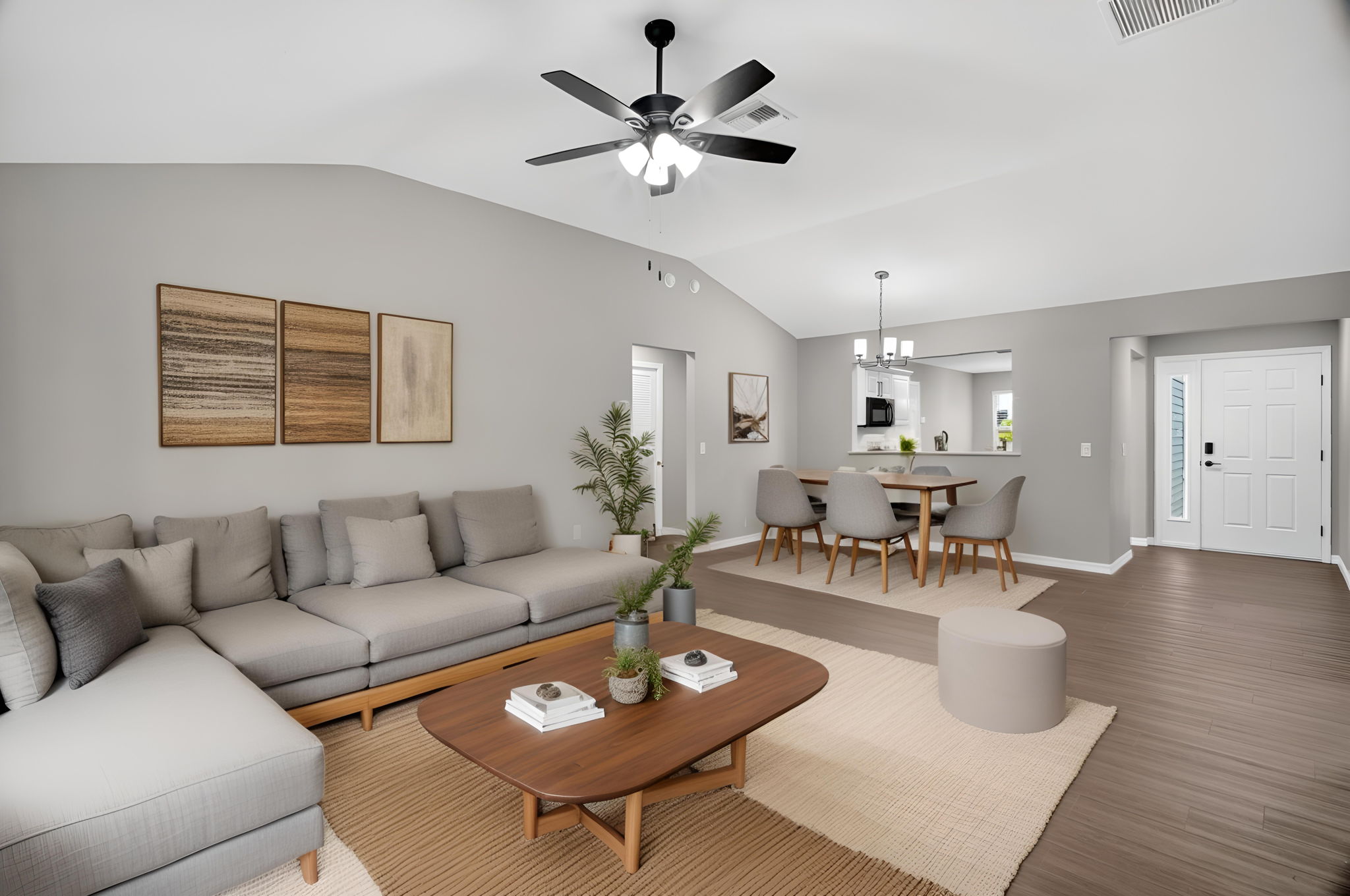 Living Room-Virtually Staged