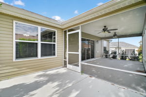 Rear Patio