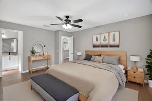 Primary Bedroom-Virtually Staged