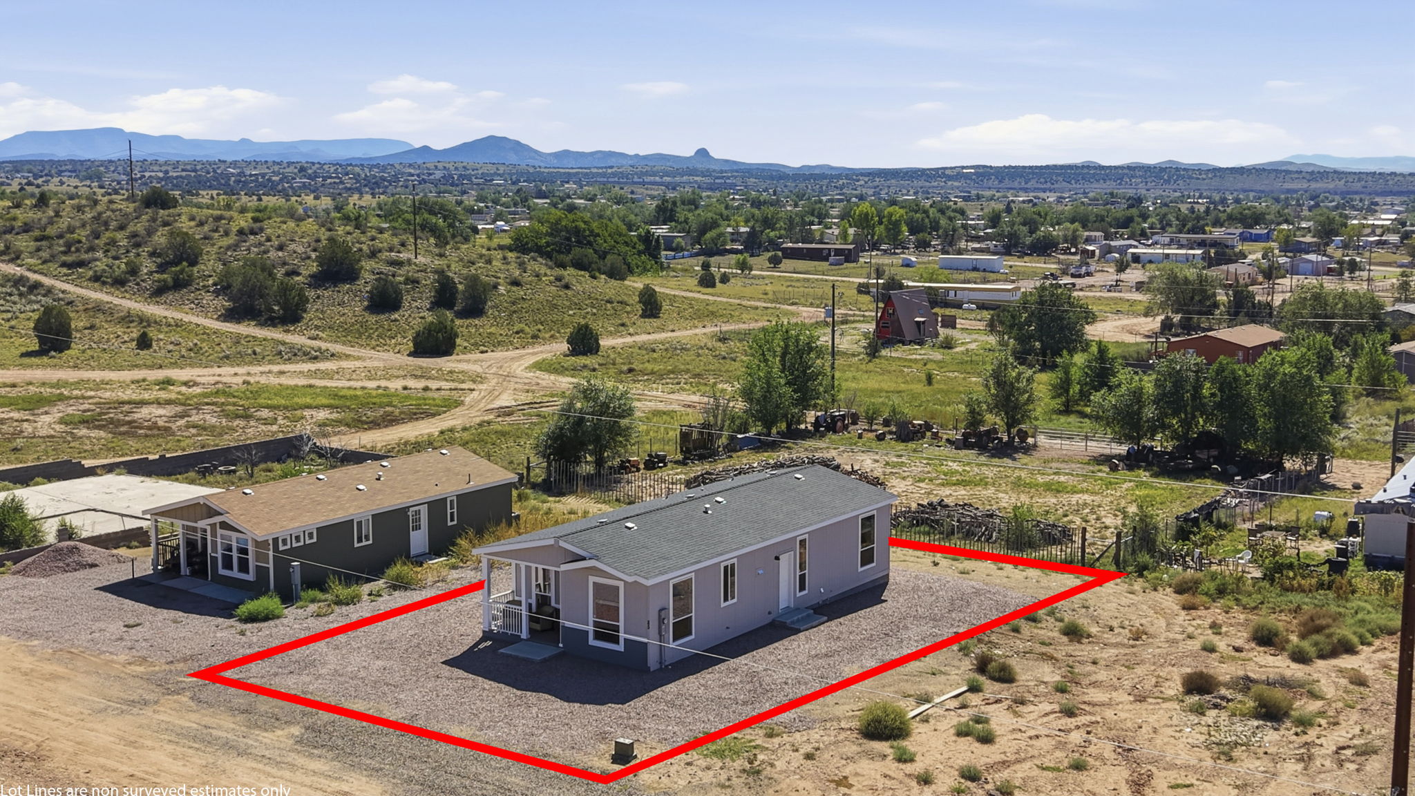 Aerial Front 3 Lot Line