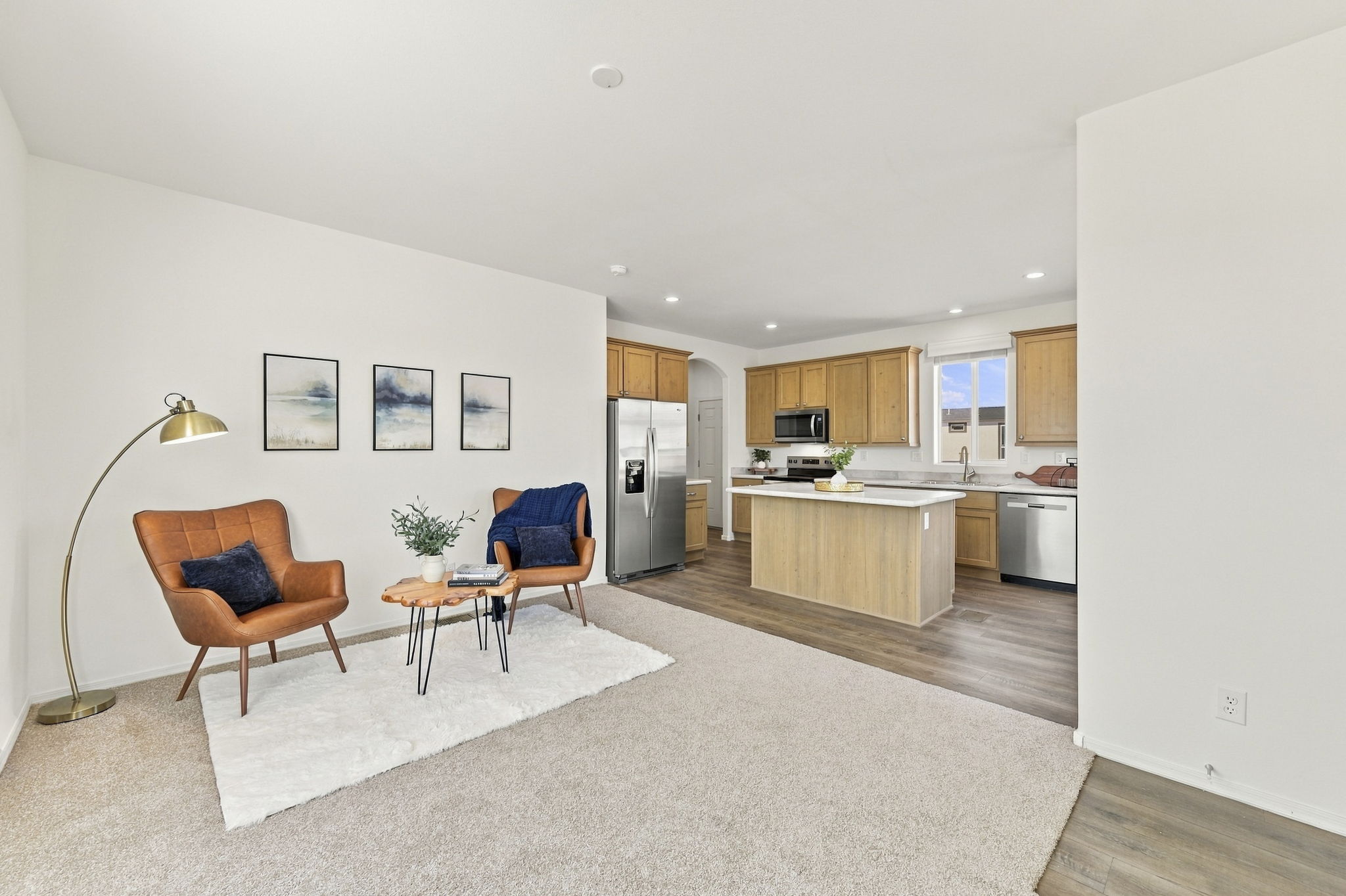 Living Room to Kitchen
