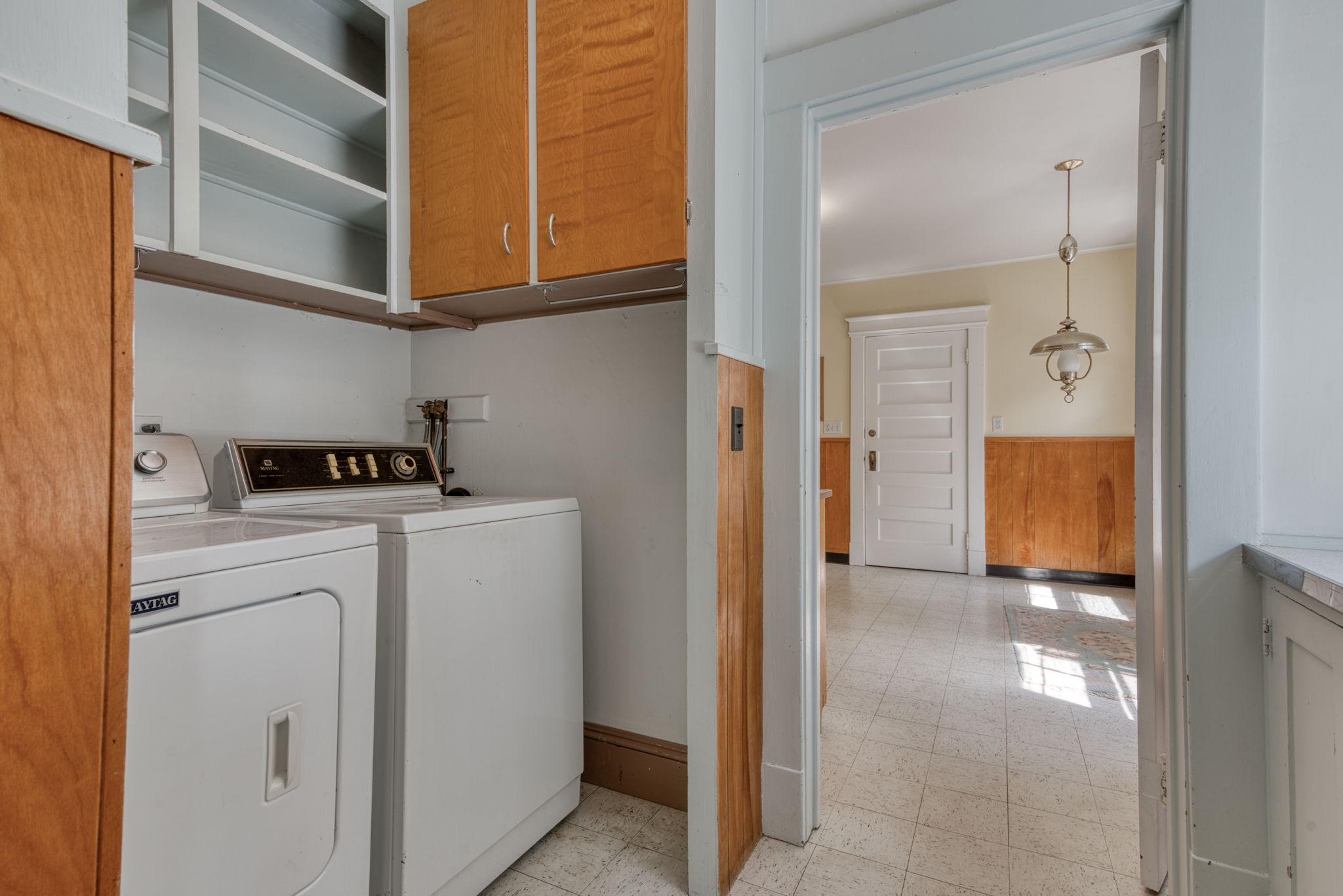 2nd Floor Pantry / Washer-Dryer Area - Pass Through from Kitchen to Living Room