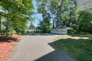 3 Car Garage in Rear