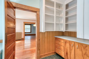 1st Floor Pantry - Pass Through from Kitchen to Dining Room