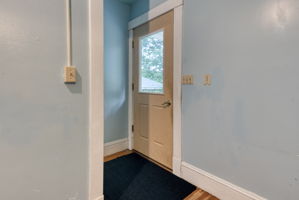 Rear Entry Door