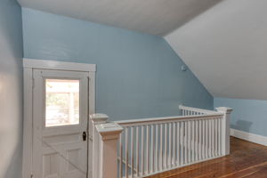 Back Staircase Provides Access to the Basement and All the Way to the 3rd Floor. Door seen leads to the Enclosed Porch on the 3rd Floor