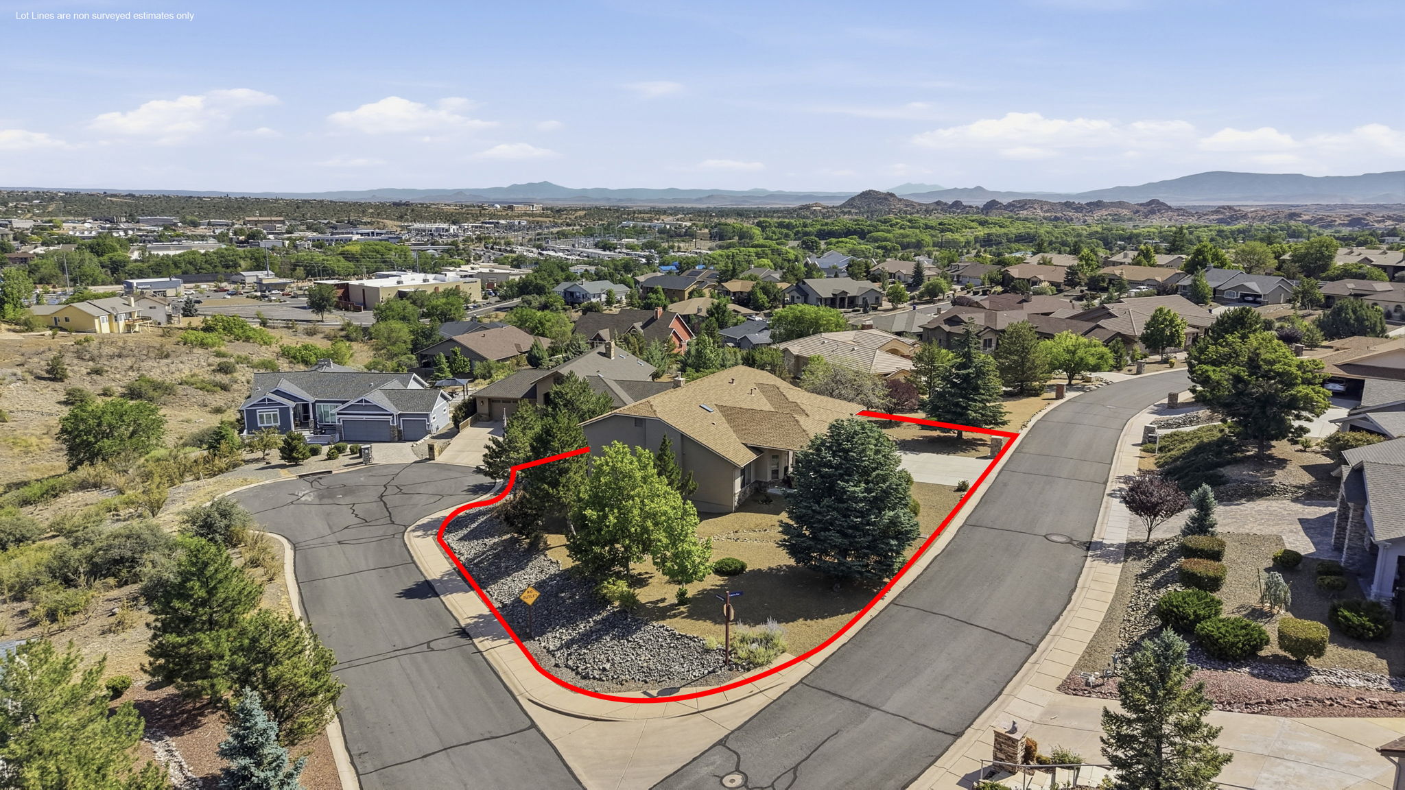 Aerial Side Lot Line