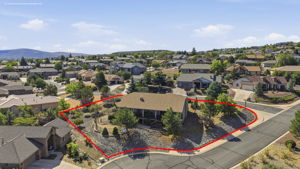 Aerial Back Lot Line
