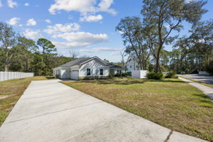Driveway and Front Yard