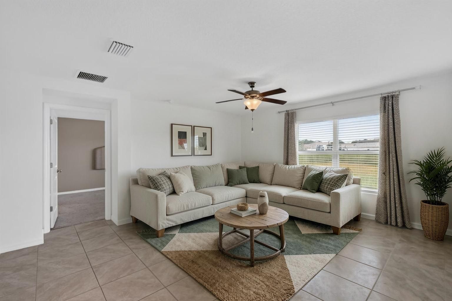 Living Room 2-Virtually Staged