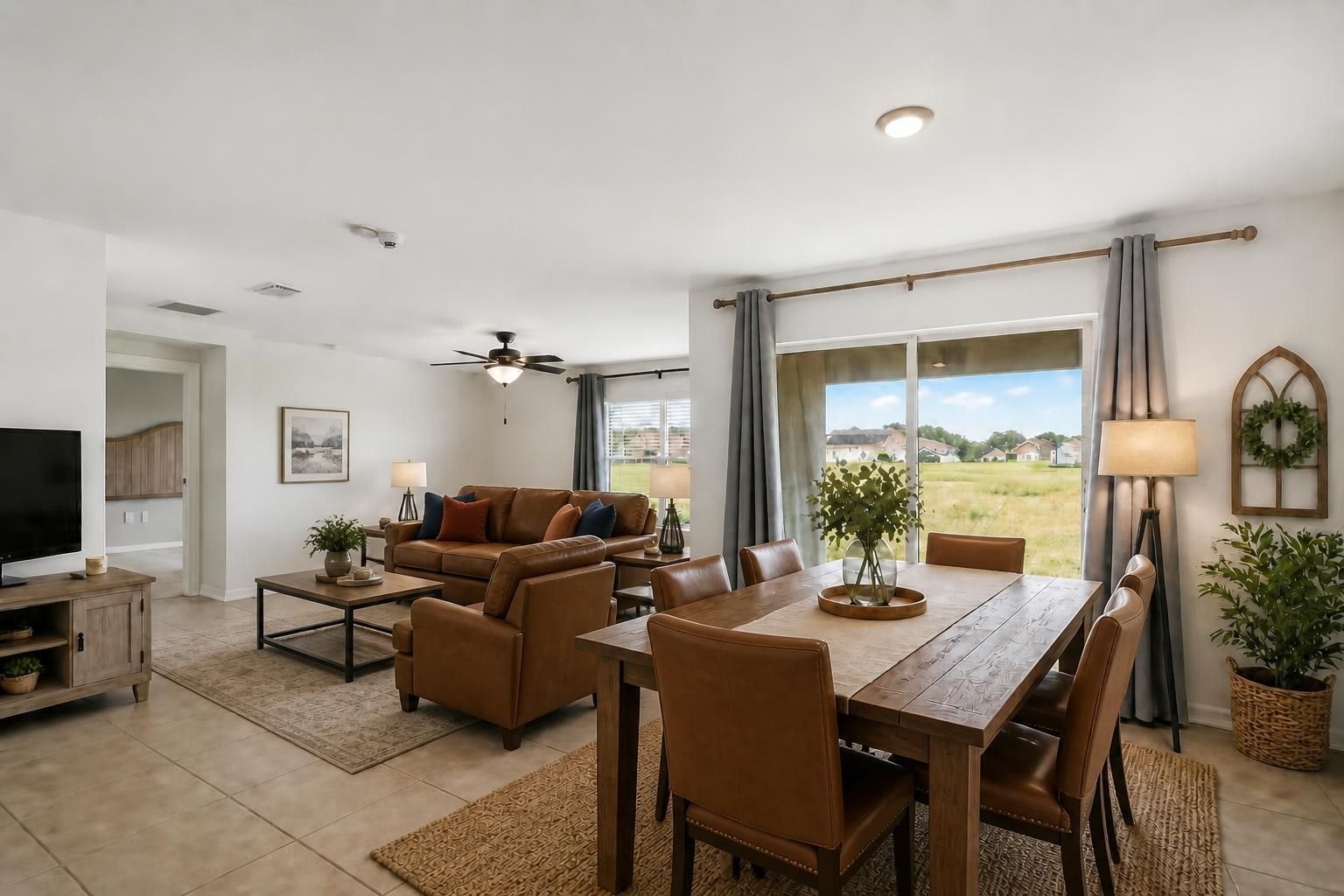 Living Dining Room 2-Virtually Staged