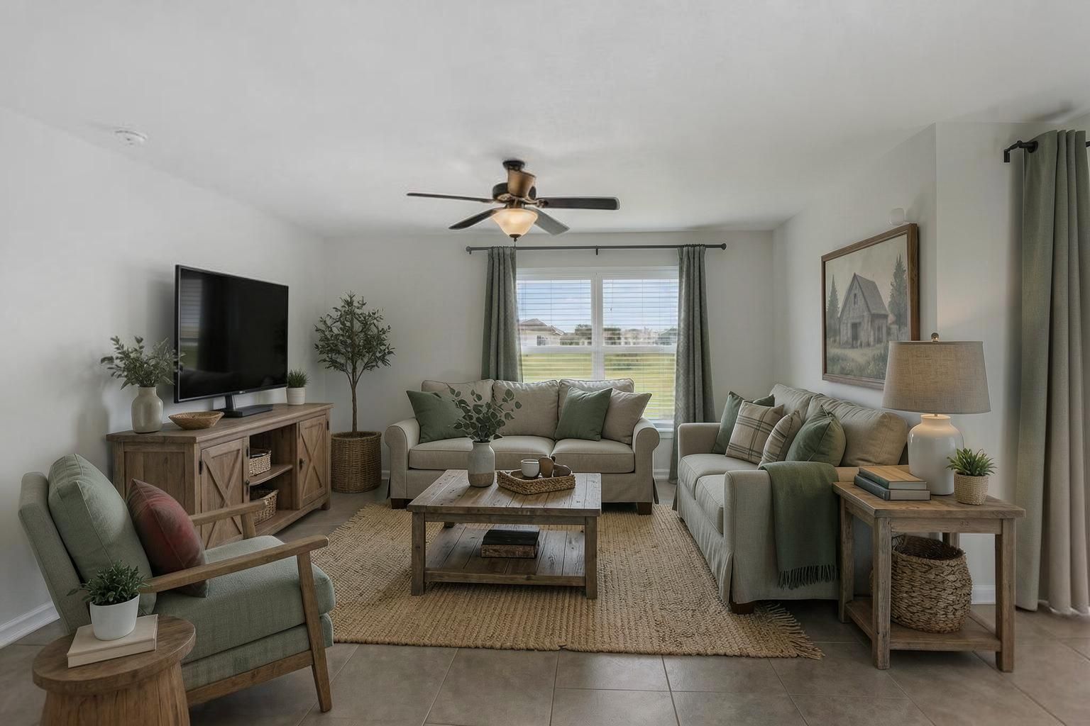 Living Room 4-Virtually Staged