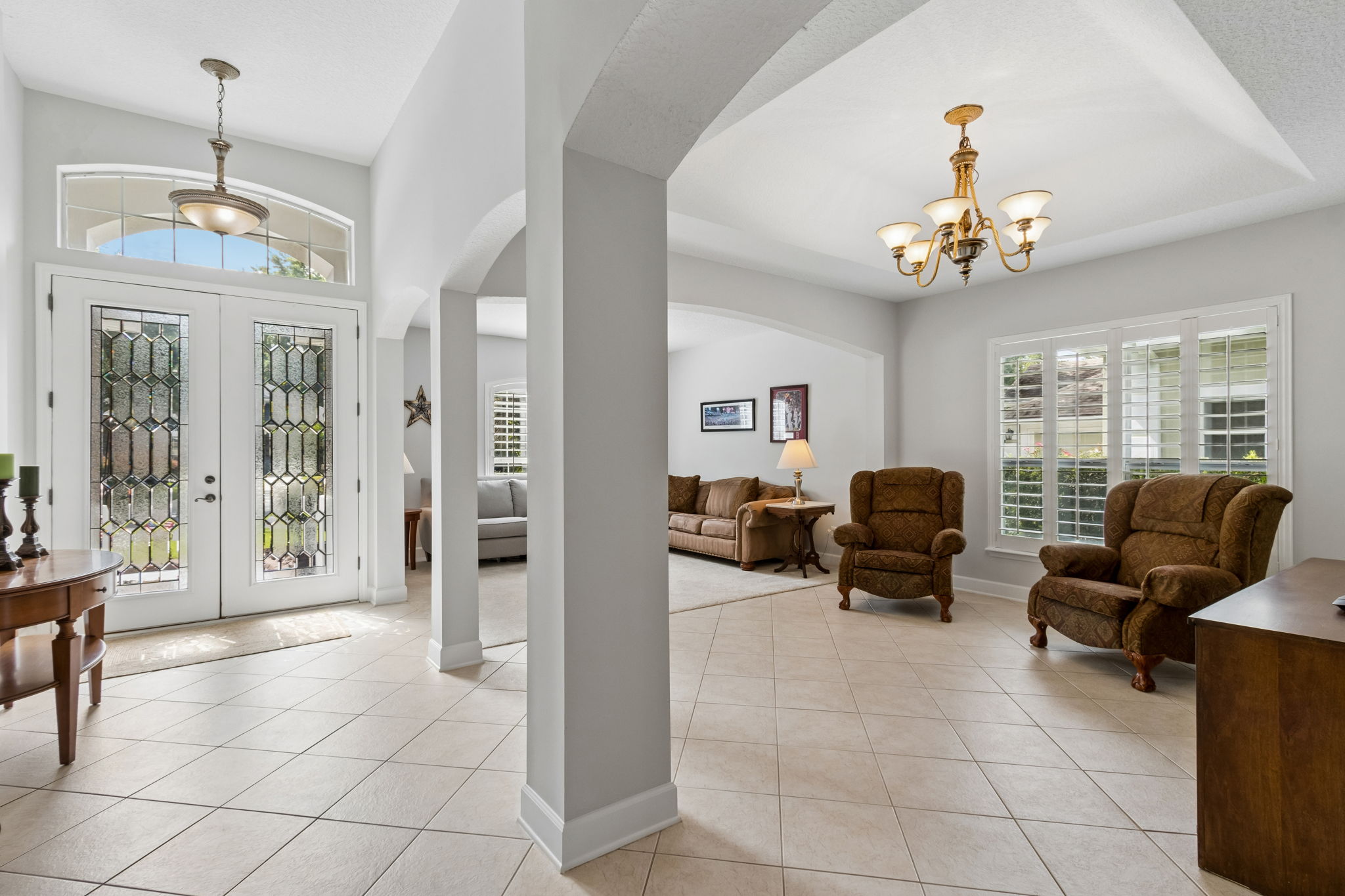 Foyer/Living/Dining Room
