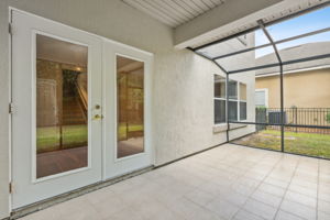 Screened-in Covered Porch