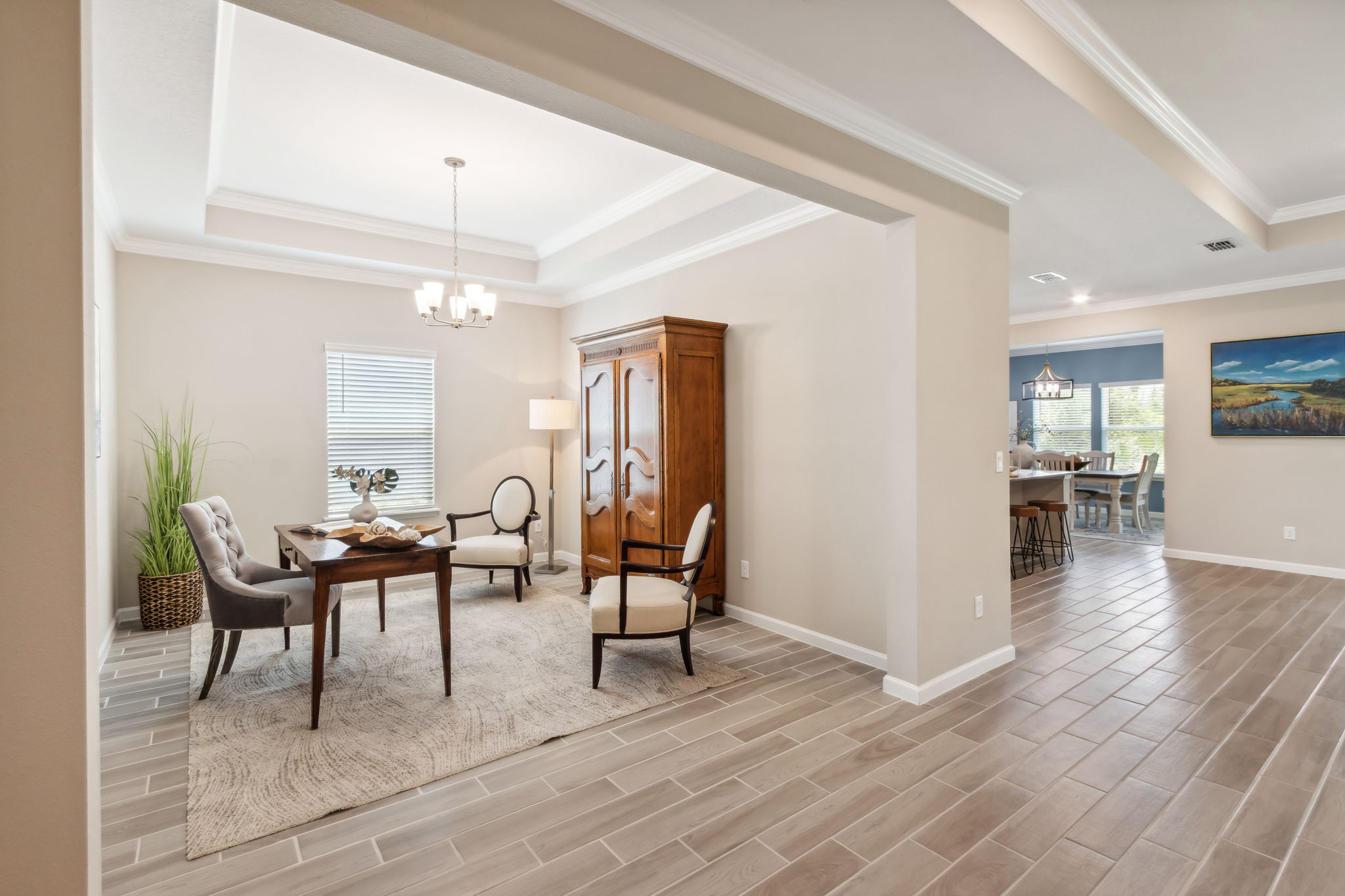 In addition to 4 bedrooms and 3 baths, enjoy a bonus flex room ...