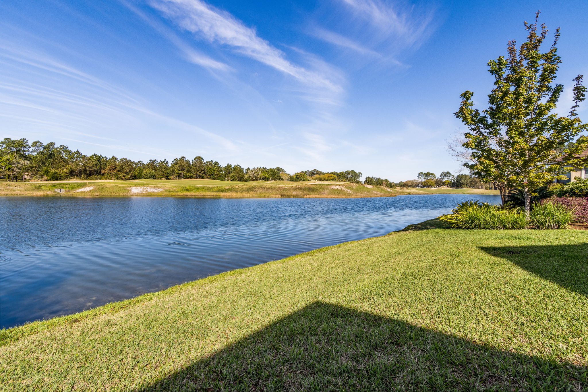 Lake View from Back of Home