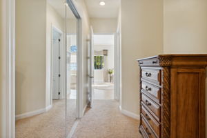 Hall to Closets and Primary Oasis