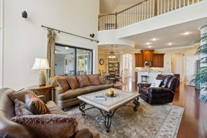 Family Room to Kitchen and Loft