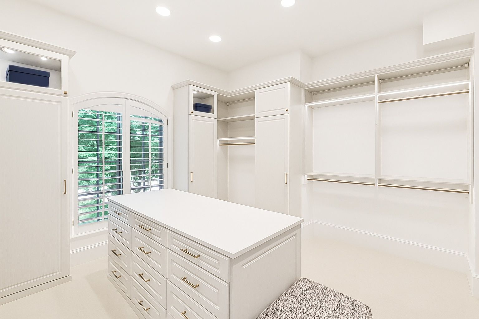 One of 3 Primary Walk In Closets
