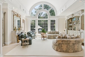 Sun Filled Formal Living Room