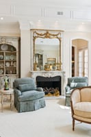 Soaring Ceilings, Fireplace