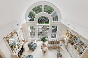 Overhead View of Living Room