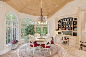 Breakfast Room Surrounded By Windows