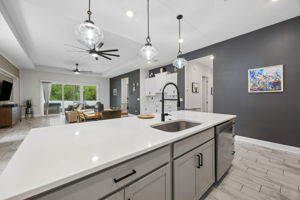 Kitchen to Dining