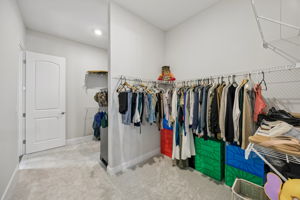Huge Primary Bedroom Closet