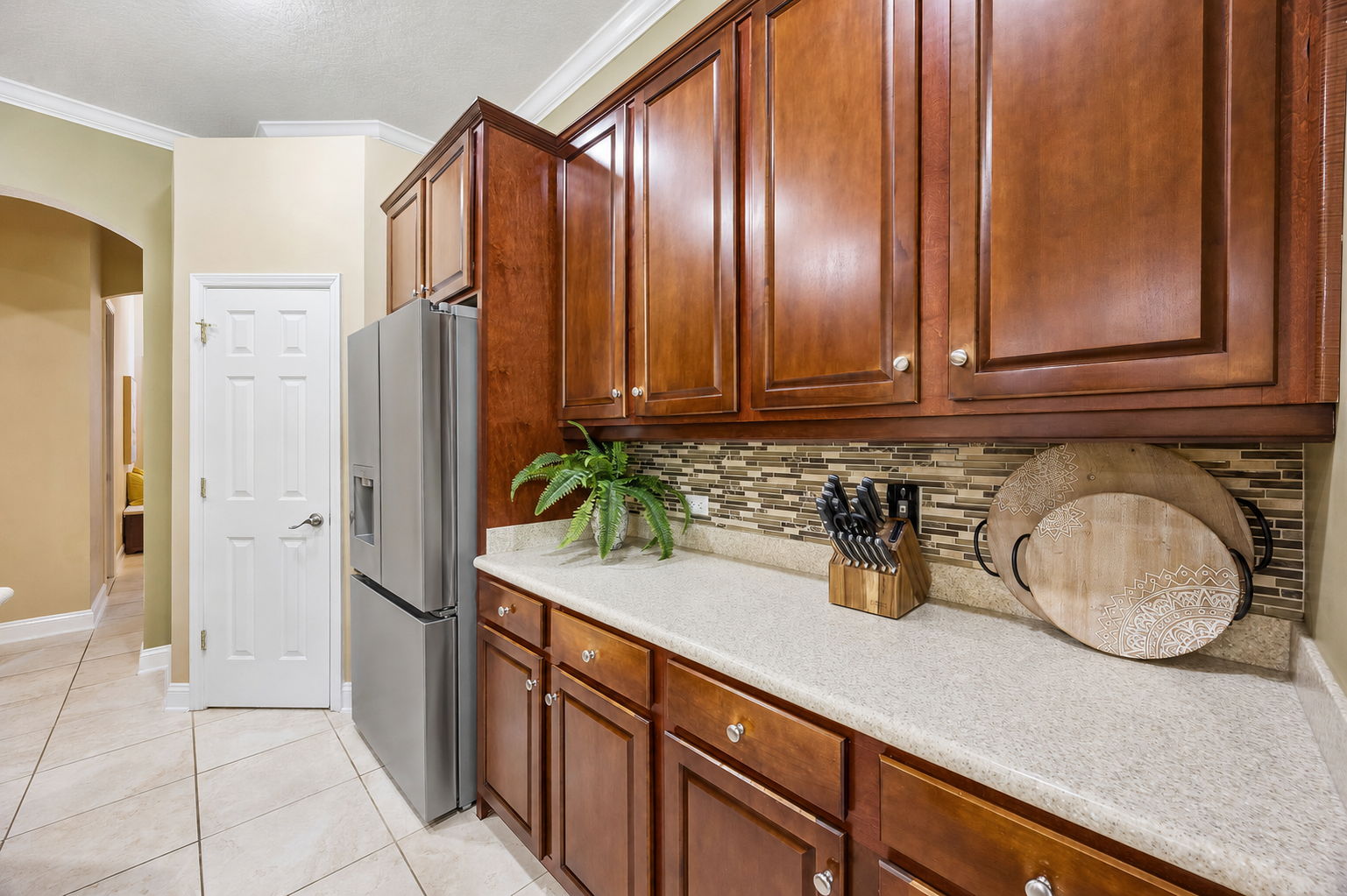 ... finished with stainless appliances, detailed backsplash, and the storage buyers are always hoping to find.