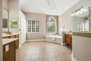 … all finished with a layout that gives the suite room to spread out and settle in.