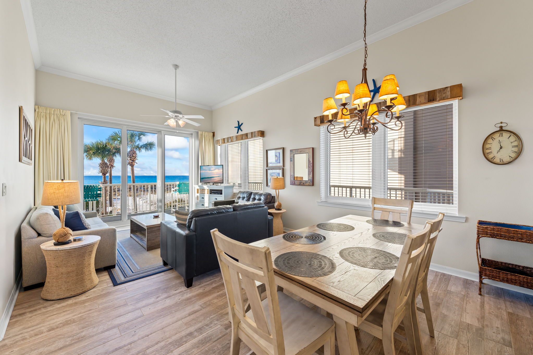 Dining and Living Rooms