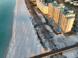Beach in Front of Property