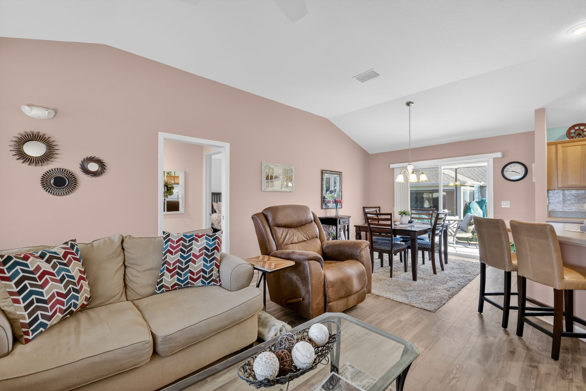 Dining and Living Rooms