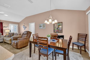 Dining and Living Rooms