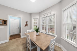 Eat In Breakfast Nook/Mud Room/Door to Garage